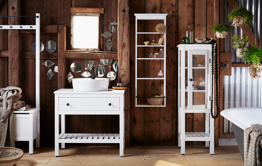 IKEA - Мебели за баня, пригодени за малки пространства